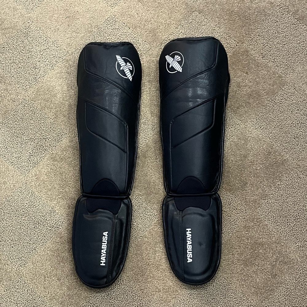 Hayabusa T3 Full Back Shin Guards